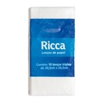 Ficha técnica e caractérísticas do produto Ricca 3704 Lenços de Papel C/10