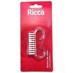 Ficha técnica e caractérísticas do produto Ricca 728 Escova para Unhas 1 Face Plástica - Kit com 03