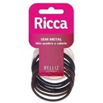Ficha técnica e caractérísticas do produto Ricca 892 Elástico P/ Cabelo S/ Metal 3mm (Kit C/03)