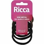 Ficha técnica e caractérísticas do produto Ricca 903 Elástico P/ Cabelo S/ Metal 15mm