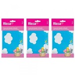 Ficha técnica e caractérísticas do produto Ricca 390 Touca de Banho Infantil (Kit C/03)