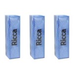 Ficha técnica e caractérísticas do produto Ricca 958 Polidor de Unhas com Glitter - Kit com 03