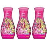 Ricca Barbie Reinos Mágicos Shampoo 250ml (kit C/03)