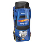 Ficha técnica e caractérísticas do produto Ricca Hot Wheels Shampoo 2 em 1 Turbinado 300ml