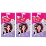 Ficha técnica e caractérísticas do produto Ricca Máscara Facial Relaxante P/ Olhos C/1 (Kit C/03)