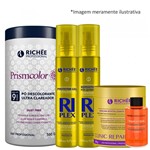 Ficha técnica e caractérísticas do produto Richée Pó Descolorante + Clinic Repair + Riplex + Ojon Óleo - Richée Professional
