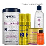 Richée Pó Descolorante + RipPlex OX30 + Clinic Repair+ Argan - Richée Professional