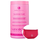 Richée Professional Nano Botox Repair - Repositor De Massa 1000g + Nécessaire Pink Beleza Na Web