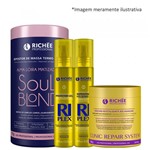 Ficha técnica e caractérísticas do produto Richée Soul Blond + Kit RiPlex + Mascara Clinic Repair - Richée Professional