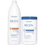 Ficha técnica e caractérísticas do produto Rigen Alfaparf Real Cream Restruturante Ph4 Kit Duo 1l + 1l