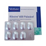 Ficha técnica e caractérísticas do produto Rilexine 600mg - 7 Comprimidos - Cartela Avulsa + Bula - Virbac