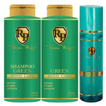 Ficha técnica e caractérísticas do produto Robson Peluquero - Kit Matizador Green Shampoo + Máscara + Finish