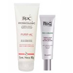 Roc Pro Sublime Antirrugas 15Ml + Gel de Limpeza Facial Roc Purif-Ac 80G