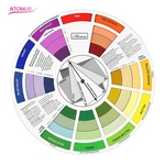 Ficha técnica e caractérísticas do produto Roda de cores para maquiagem permanente Mistura de Tatuagem AcessÃ³rios paleta de cores