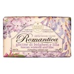 Ficha técnica e caractérísticas do produto Romântica Glicínia Toscana e Essências de Lilás Nesti Dante - Sabonete Perfumado em Barra 250g