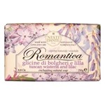 Ficha técnica e caractérísticas do produto Romântica Glicínia Toscana e Essências de Lilás Nesti Dante - Sabonete Perfumado em Barra - 250g