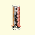 Ficha técnica e caractérísticas do produto Cremalheira de giro giratória do suporte da torre do suporte da cápsula do vagem do café Gostar