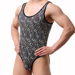 Ficha técnica e caractérísticas do produto Roupa interior Bodysuits Femininos Sports Academia Homens Sexy roupa íntima masculina