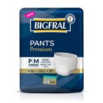 Ficha técnica e caractérísticas do produto Roupa Íntima Bigfral Pants Premium P/M 8 unidades