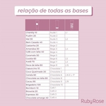 Ficha técnica e caractérísticas do produto Ruby Rose - Base Fells Amêndoa 30