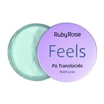 Ficha técnica e caractérísticas do produto Ruby Rose Feels Pó Translúcido Matificante 8.5g Hb-7224