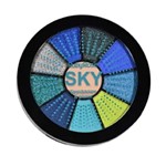 Ficha técnica e caractérísticas do produto Ruby Rose Mini Paleta de Sombras 9 Cores + Primer - Sky Hb-9986/5