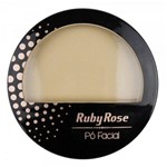 Ficha técnica e caractérísticas do produto Ruby Rose Pó Facial Claro com Espelho Hb-7212 - Pc 03
