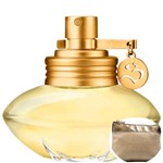 S By Shakira Eau de Toilette - Perfume Feminino 50ml+Nécessaire Beleza na Web Bege e Dourado
