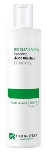 Ficha técnica e caractérísticas do produto Sabonete Ácido Glicólico 10% Derma Peel 300ml - Flor da Terra
