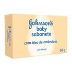 Ficha técnica e caractérísticas do produto Sabonete Amêndoas Johnsons Baby 80g
