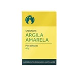 Ficha técnica e caractérísticas do produto Sabonete Argila Amarela para Pele Delicada Orgânico Natural Vegano 60g - Cativa Natureza
