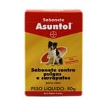 Ficha técnica e caractérísticas do produto Sabonete Asuntol Cães 80g Bayer (contra Pulgas e Carrapatos)