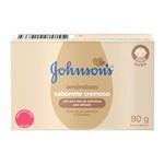 Ficha técnica e caractérísticas do produto Sabonete Barra JOHNSONS Baby Óleo de Amêndoas 80g - Johnsons