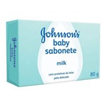 Ficha técnica e caractérísticas do produto Sabonete Barra Milk Johnson's Baby 80g