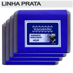 Ficha técnica e caractérísticas do produto Sabonete Barra Vandelle Linha Prata Pct C/ 4 Un - Cod:605