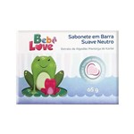 Sabonete Bebê Love Suave Neutro 65g - Bebe Love