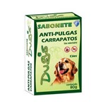 Ficha técnica e caractérísticas do produto Sabonete Cão Anti-pulga 80g World com 24