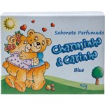 Ficha técnica e caractérísticas do produto Sabonete - Charminho Carinho 90g - Blue - Charminho e Carinho