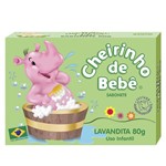Ficha técnica e caractérísticas do produto Sabonete Cheirinho De Bebê Lavandita 80g