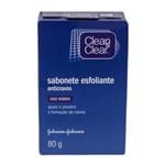 Ficha técnica e caractérísticas do produto Sabonete Clean & Clear Esfoliante Anti-Cravos Uso Diário 80g