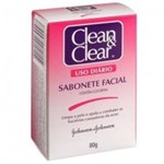 Ficha técnica e caractérísticas do produto Sabonete Clean & Clear Facial 80G