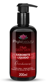 Ficha técnica e caractérísticas do produto Sabonete com Ácido Salicílico para Pele Negra 200ml - Phytobeauty