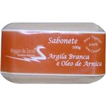 Ficha técnica e caractérísticas do produto Sabonete de Argila Branca e Óleo de Arnica