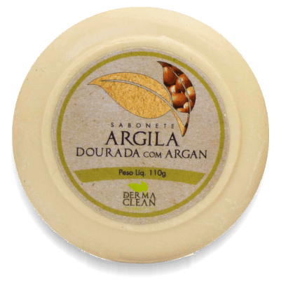 Ficha técnica e caractérísticas do produto Sabonete de Argila Dourada C/ Argan Derma Clean - 110g