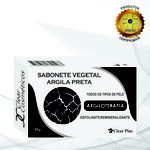 Ficha técnica e caractérísticas do produto Sabonete de Argila Preta Clear Plus - Esfoliante e Hidratante