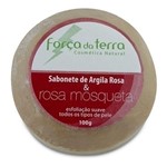 Ficha técnica e caractérísticas do produto Sabonete de Argila Rosa e Rosa Mosqueta 100g - Força da Terra