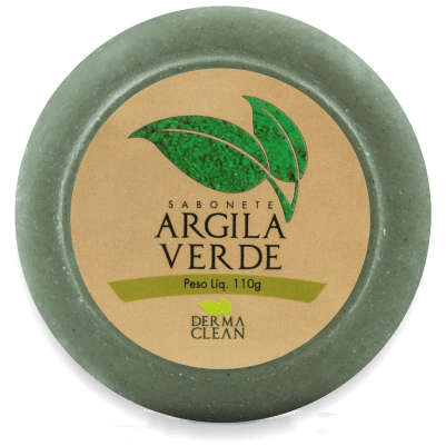 Ficha técnica e caractérísticas do produto Sabonete de Argila Verde Derma Clean - 110g