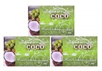 Ficha técnica e caractérísticas do produto Sabonete de Coco 3 Unidades - Bionatura