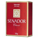 Ficha técnica e caractérísticas do produto Sabonete de Luxo Senador Classic 130g
