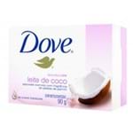 Ficha técnica e caractérísticas do produto Sabonete Dove Delicious Care Leite de Côco 90g